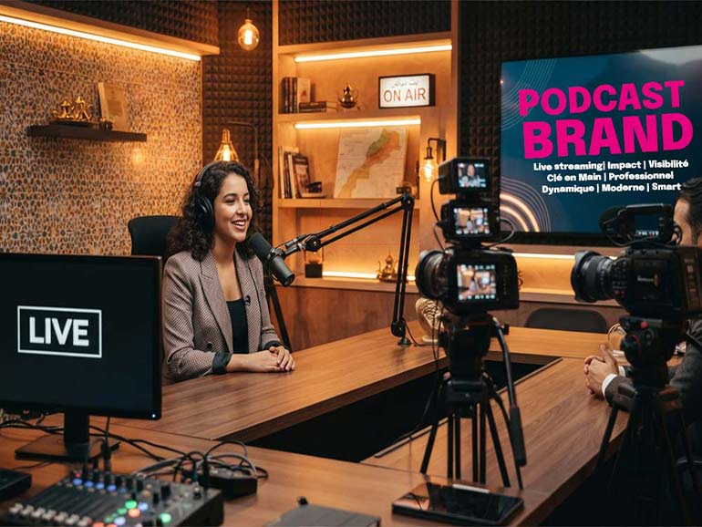 podcast-brand-media-admiche-ecosysteme Captation vidéo multi camera